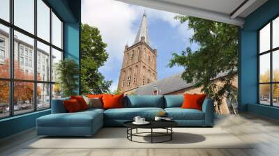 Church tower (Steenwijk, the Netherlands) Wall mural