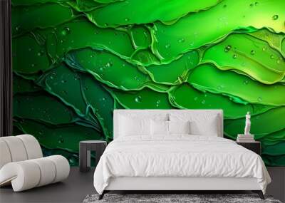 green texture for the wall Wall mural