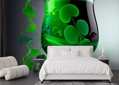 St. Patricks Day Beer Wall mural