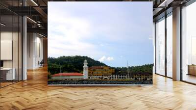 view of resort word langkawi is located 5 minutes away from the popular Cenang Beach and Tengah Beach Wall mural