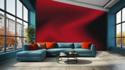 red black grainy background Wall mural