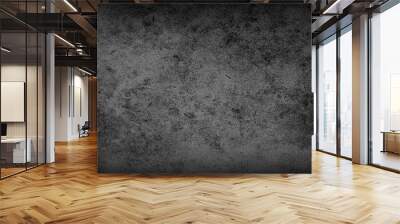 Grunge texture effect. Distressed overlay rough textured. Realistic black abstract background. Graphic design template element concrete wall style concept for banner, flyer, poster, or brochure cover Wall mural