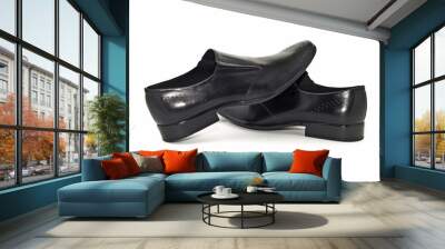 Classic Men's leather shoes Wall mural