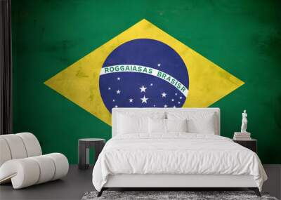 brazil independence day, illustration background waving flags, independence day brazil, Poster, brazil independence day Poster, Banner, September 7th. Independence of Brazil,
Social Media Post. Wall mural