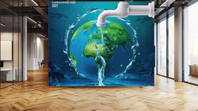 World Nature Conservation Day, Nature Conservation Day, World Nature Conservation Day poster, happy World Nature Conservation Day, illustration. Nature Conservation, social media poster, post, banner, Wall mural