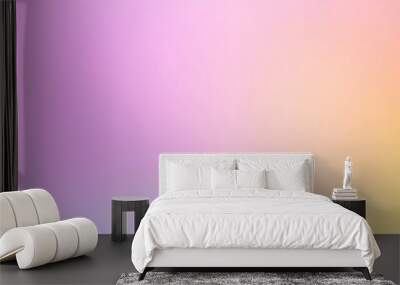 Abstract color gradient soft color transition organic geometry pattern background Wall mural