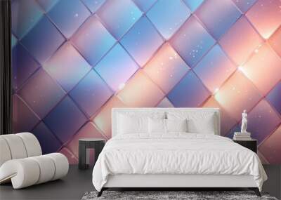 Abstract geometry organic pattern background wallpaper Wall mural