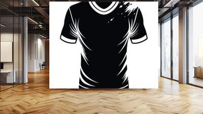 New modern and viral T-shirt Design & jersey Design Wall mural