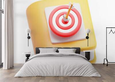 target book 3D Illustration Wall mural