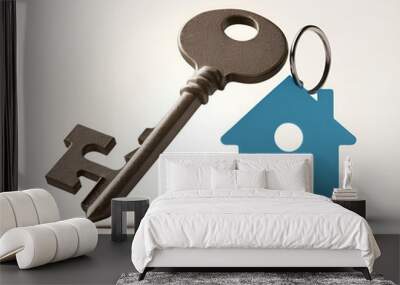 key to success, key with house, house key Wall mural