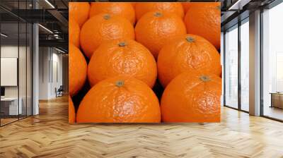 oranges in the market Wall mural