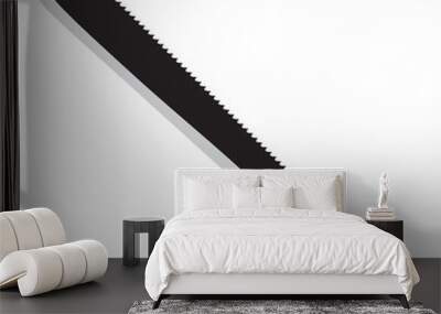 Machete on white background Wall mural