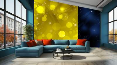 Postcard abstract background Wall mural