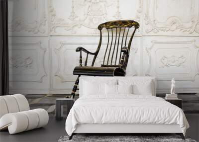 Ancient rocking chair Wall mural