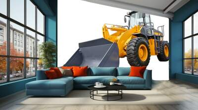 Front-end loader Wall mural