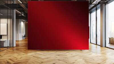 Vibrant red gradient background for dynamic visual presentations Wall mural