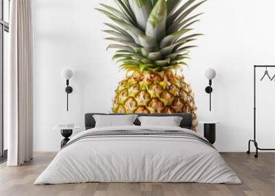 A single pineapple isolated Wall mural