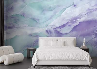 abstract watercolor hand painted Wall mural