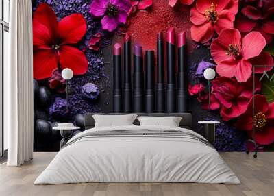 Cosmetics product Wall mural