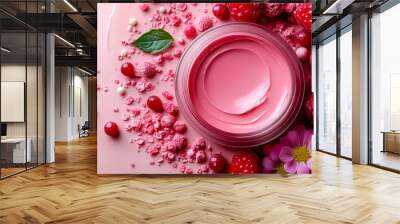 Cosmetics product Wall mural