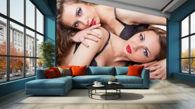 Lesbian couple Wall mural