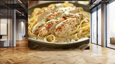 Chicken Alfredo Wall mural