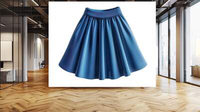 Skirt, isolated on white Wall mural