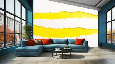 Yellow stripes Wall mural