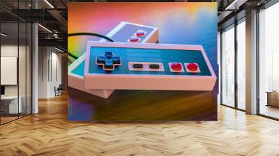 Retro Controller Wall mural