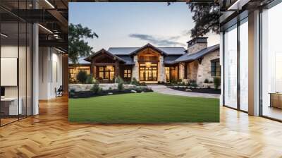 Texas luxury home interior Wall mural