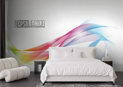 Abstract vector background Wall mural