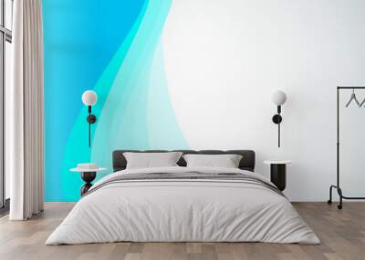 fondo azul Wall mural