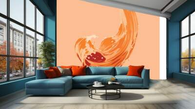 Juice Splash  Wall mural