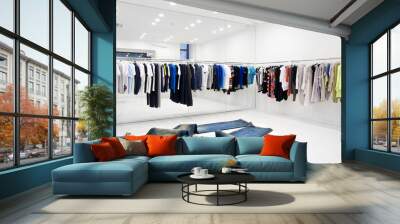 modern store interior Wall mural