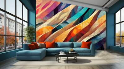 Abstract texture panorama background as wallpaper Wall mural