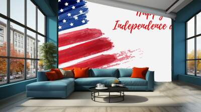 USA Independence day background Wall mural