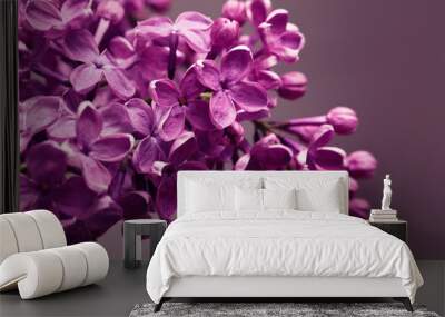 Lilac closeup Wall mural