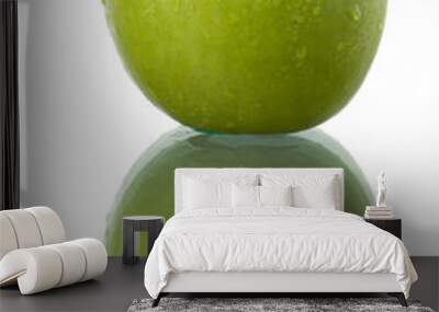 fresh green apple Wall mural