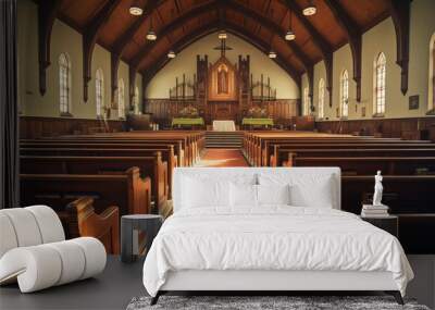 Catholic church, practice faith in christianity religion Wall mural