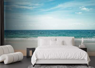 Sea beach Summer beach relaxing seaside Wall mural