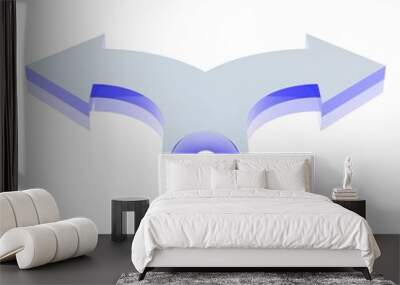 choice way Wall mural