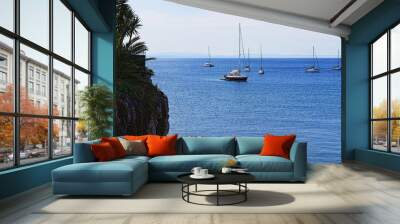 blue sea Wall mural