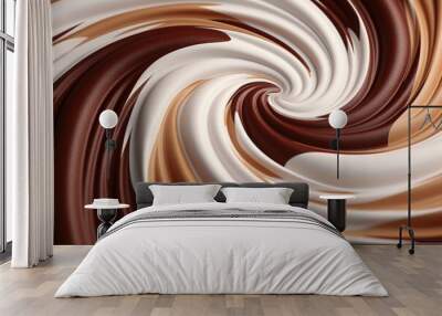 milk chocolate background Wall mural