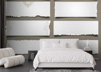 Ten notes paper Wall mural