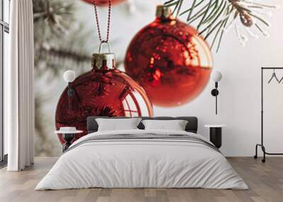 christmas tree decoration  Wall mural