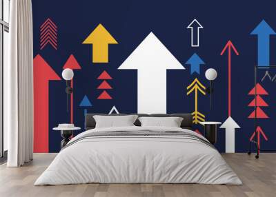 Growth-illustration6 Wall mural