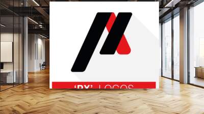 PX LOGO DESIGN ,Vector Wall mural