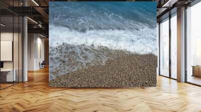 wave on the beach Wall mural