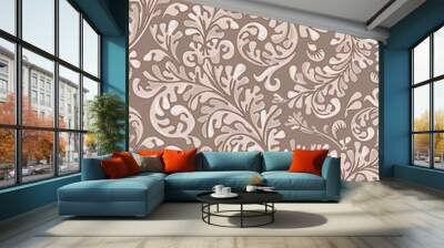 seamless antique wallpaper pattern Wall mural