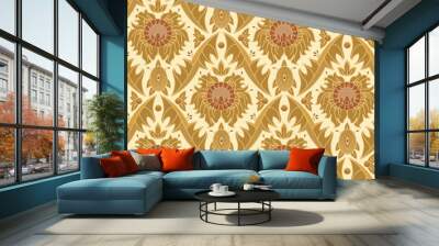 seamless vintage wallpaper pattern Wall mural